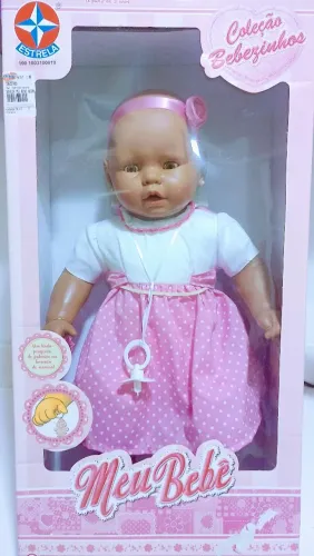 Boneca Meu bebê Estrela Tam grande, 2010<br>Nova na caixa