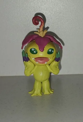 BONECO MINIATURA DIGIMON PALMON ENCANTADA