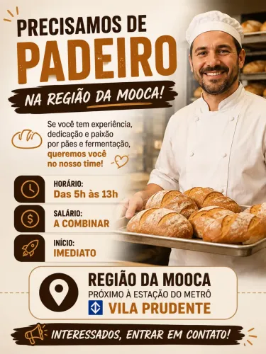 VAGA PADEIRO MOOCA 
