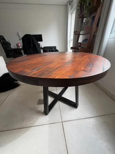 Mesa de jantar redonda 1.1M