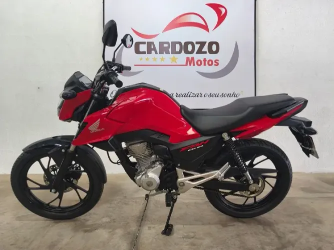 HONDA CG 160 FAN 2026 VERMELHA