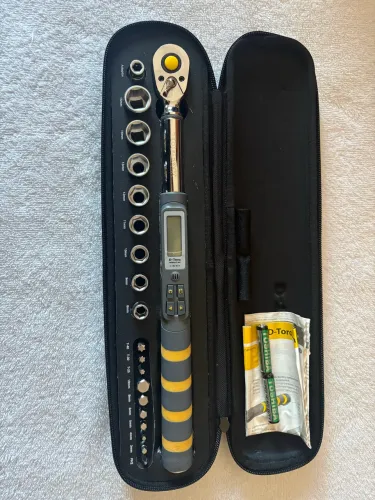 Torquímetro Digital Topeak D-Torq DX com precisão de 4-80 Nm novo sem uso .