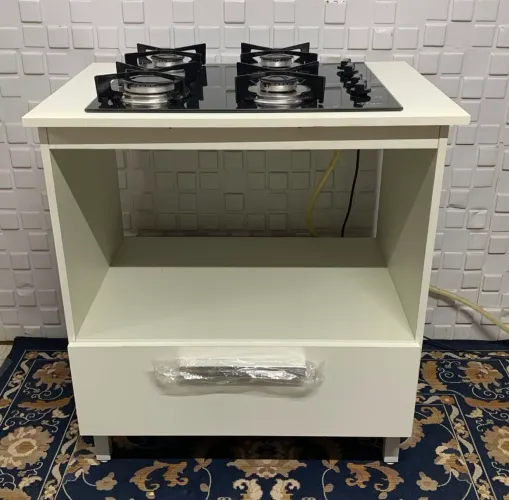 Fogão Cooktop 4 Bocas com Balcão