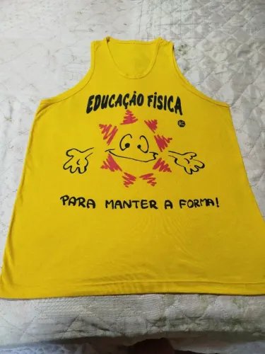 Camiseta feminina tamM academia