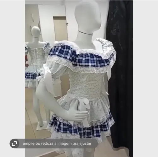 Vestido de luxo festa junina estilo corset