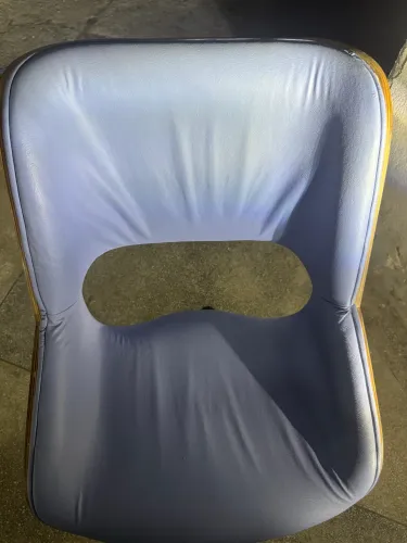 Cadeiras executiva de escritório Azul claro Corino top
