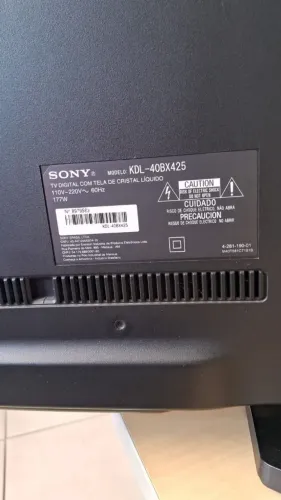 Tv Sony KDL-40Bx425 :tem controle 