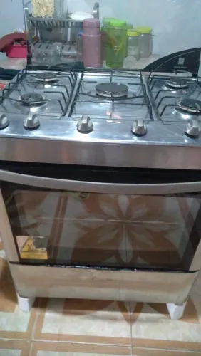 Fogão inox 5 bocas