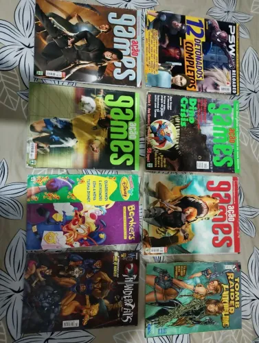 Lot de 10 Revistas Raras umas antigas outras mais recentes faço Olx pay 