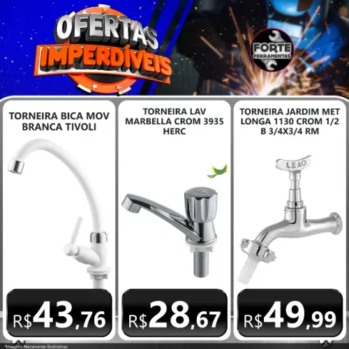 Torneiras Para Cozinha e Jardim