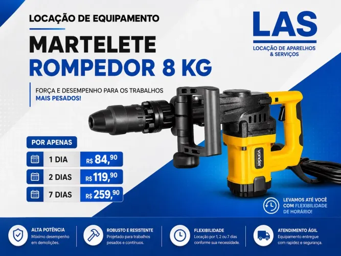 MARTELETE ROMPEDOR 7 kg