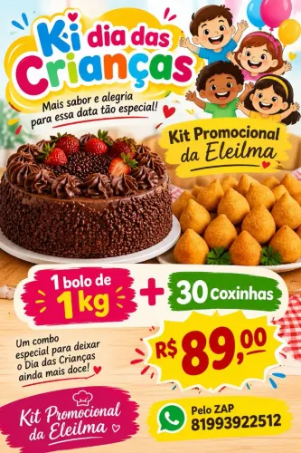 Bolo e salgados ?