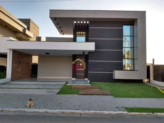 Casa com 3 dormitórios à venda, 193 m² por R$ 2.350.000,00 - Condomínio Green Park - Tauba