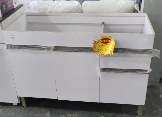 Balcão para pia sem tampo novo 