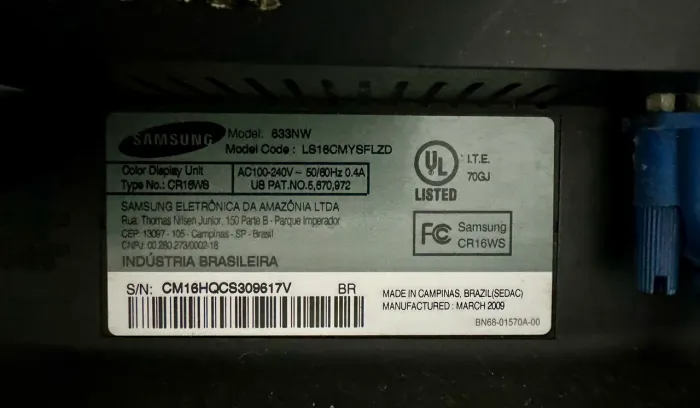 Monitor Samsung 14 Polegadas