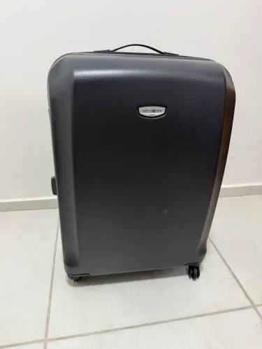 NÃO TROCO Mala Samsonite 32kg Cinza em Bom Estado!