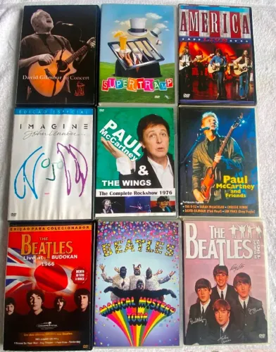 DVD Musical - The Beatles, John Lennon, Paul McCartney e outros