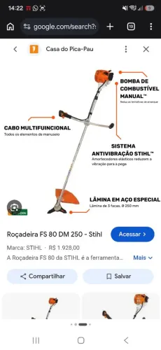 ? STIHL FS 80 ORIGINAL ? R$ 990,00 ?