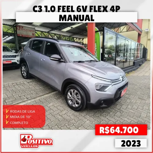 Citroen C3 Feel 1.0 Flex 6V 5P Mec. 2023