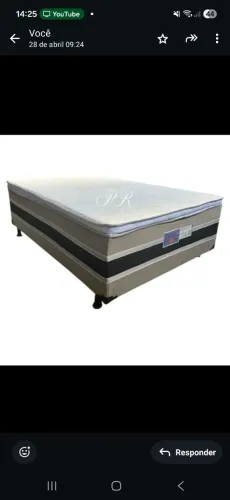 cama de casal com estilo dois colchoes ACEITAMOS OFERTAS pode pedir desconto para a vended