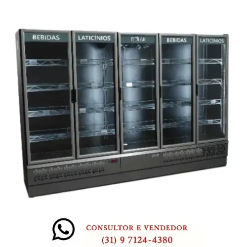 Refrigerador Expositor 5 Portas Polar 220V