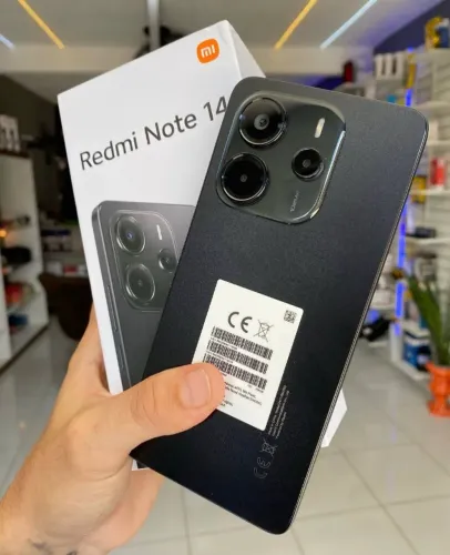 Celular Redmi Note 14 - 256GB + 8GB RAM - Novo Lacrado