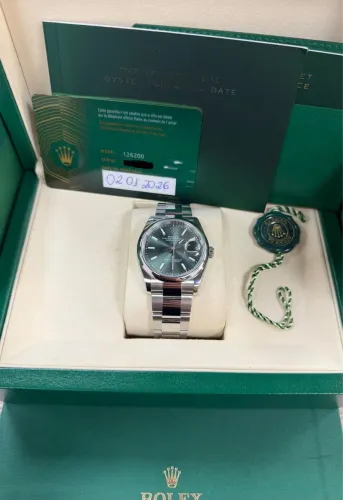 Rolex Datejust Mint Green Ref. 126200