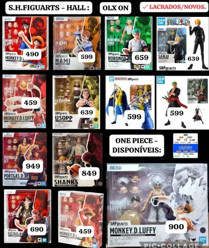 S.H.figuarts - One Piece - Novos - Diversos