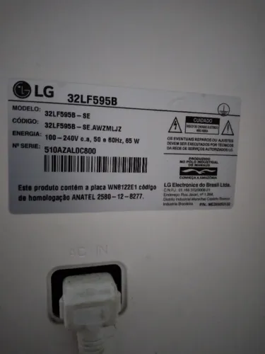 Tv LG, para RETIRADA de peças