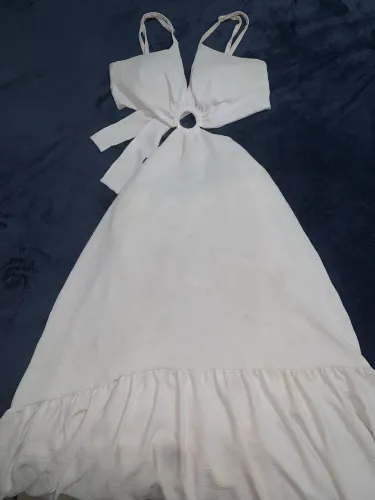 Vestido Branco - ÓTIMO PARA LOOKS