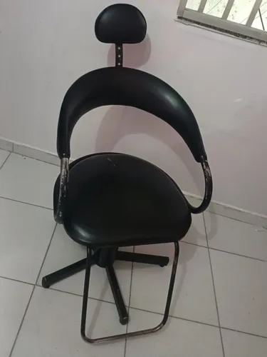 Cadeira hidráulica cabeleireiro