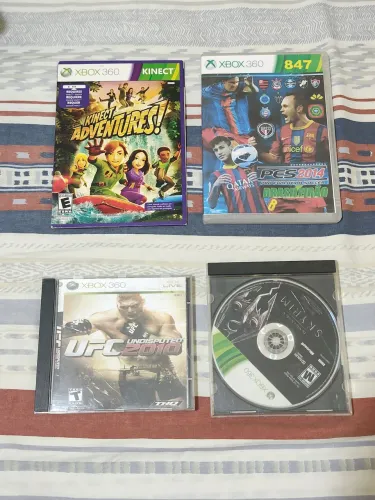 4 Jogos de Xbox 360 Original
