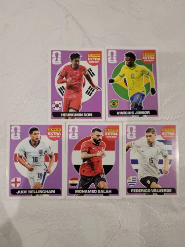 Figurinhas extras stickers regulares