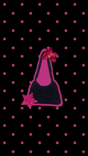 Bolsa de crochê - MOON?