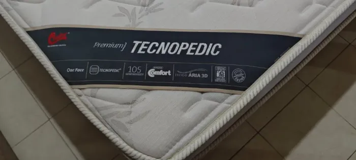 Cama Box Castor Tecnopedic
