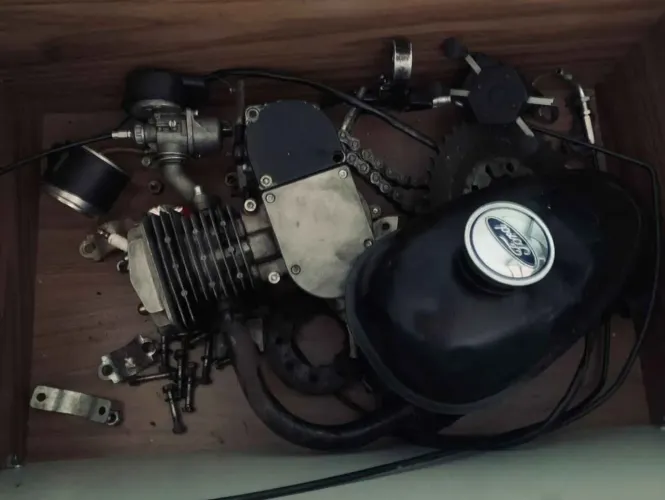 motor de motorizada kit completo ou troco por TV SMART