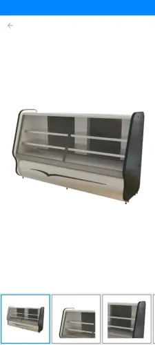Freezer vertical expositor balcão 