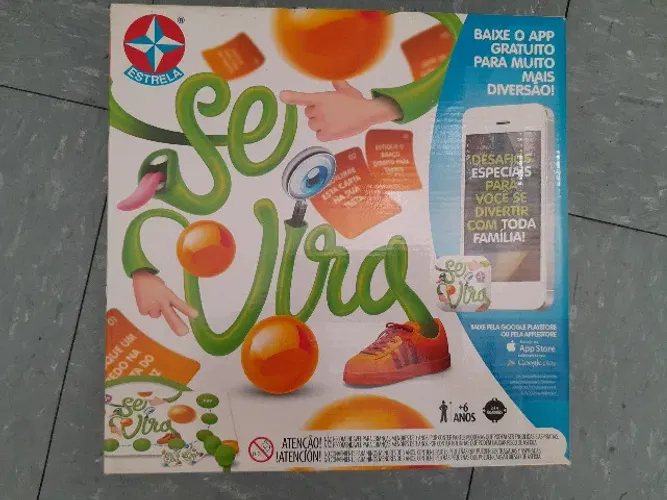 Jogo SE VIRA Estrela novo e original na caixa perfeito estado completo