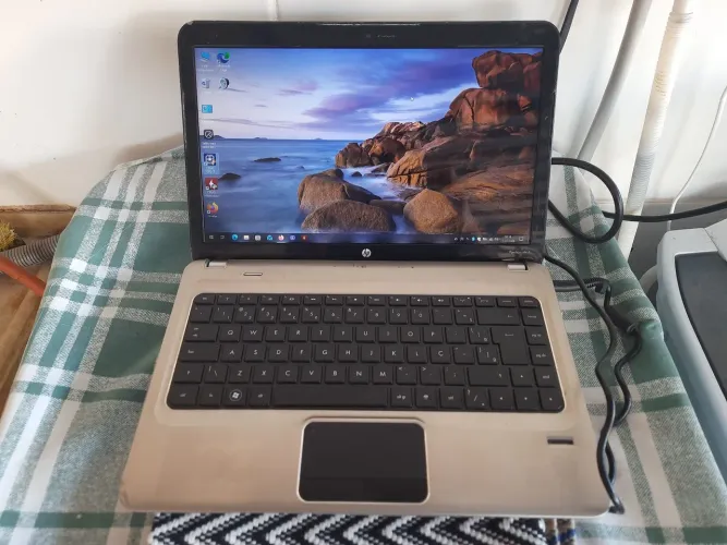Notebook hp/i5-2410m /4gb ddr3/500gb hd e leia tudo