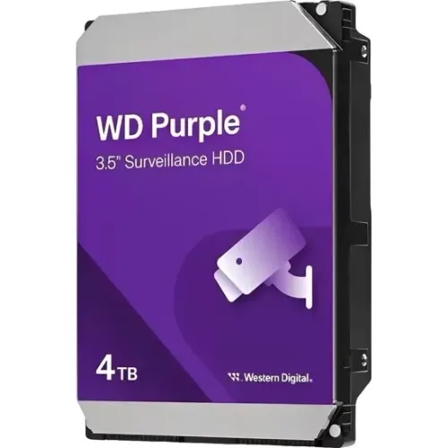 HD Western Digital WD Purple WD44PURZ 4TB 3.5" 5400RPM 256MB - Lacrado!