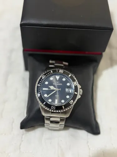Relógio Technos Acqua Masculino - Azul e Prata