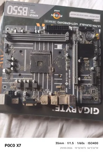 Placa mãe para concerto 