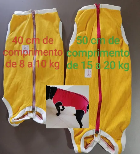 Roupa Pet cirúrgica unissex 