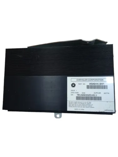 Módulo Amplificador Do Som Dodge Ram 2012 05064418am Cinza