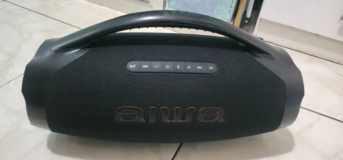 Caixa de som Bluetooth boom box aiwa