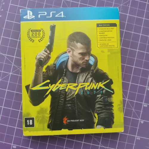 Jogo Cyberpunk PS4 edição de colecionador 