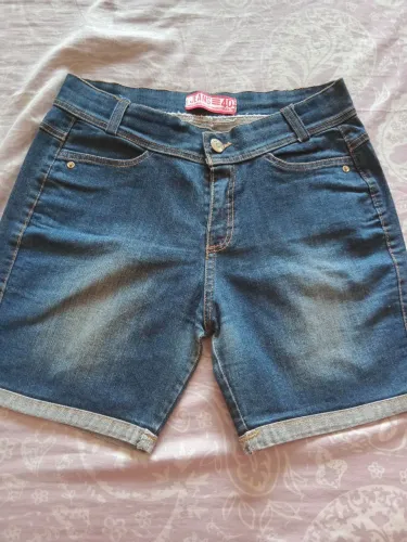 Lote 3 shorts jeans femininos 40 ao 46