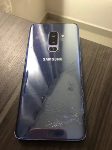 (Para Conserto e Peças) Smartphone Samsung Galaxy S9+ 128GB Azul