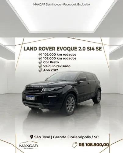 Land Rover Range Rover Evoque SI4 SE 2.0 Aut. 5P 2017