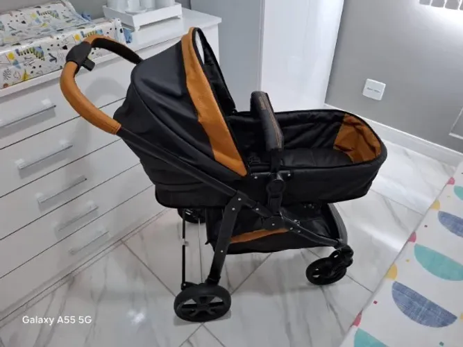 Carrinho de Bebê + Moisés + Bebê Conforto